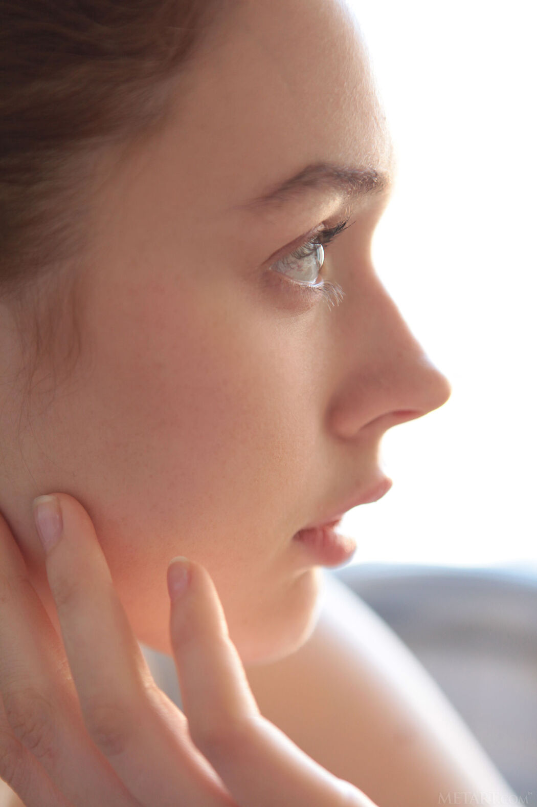 Riccarda Teasing Her Cute Pink Nipples Cover Photo