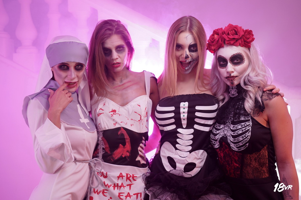 Scaring Pornstars Drilled In Party