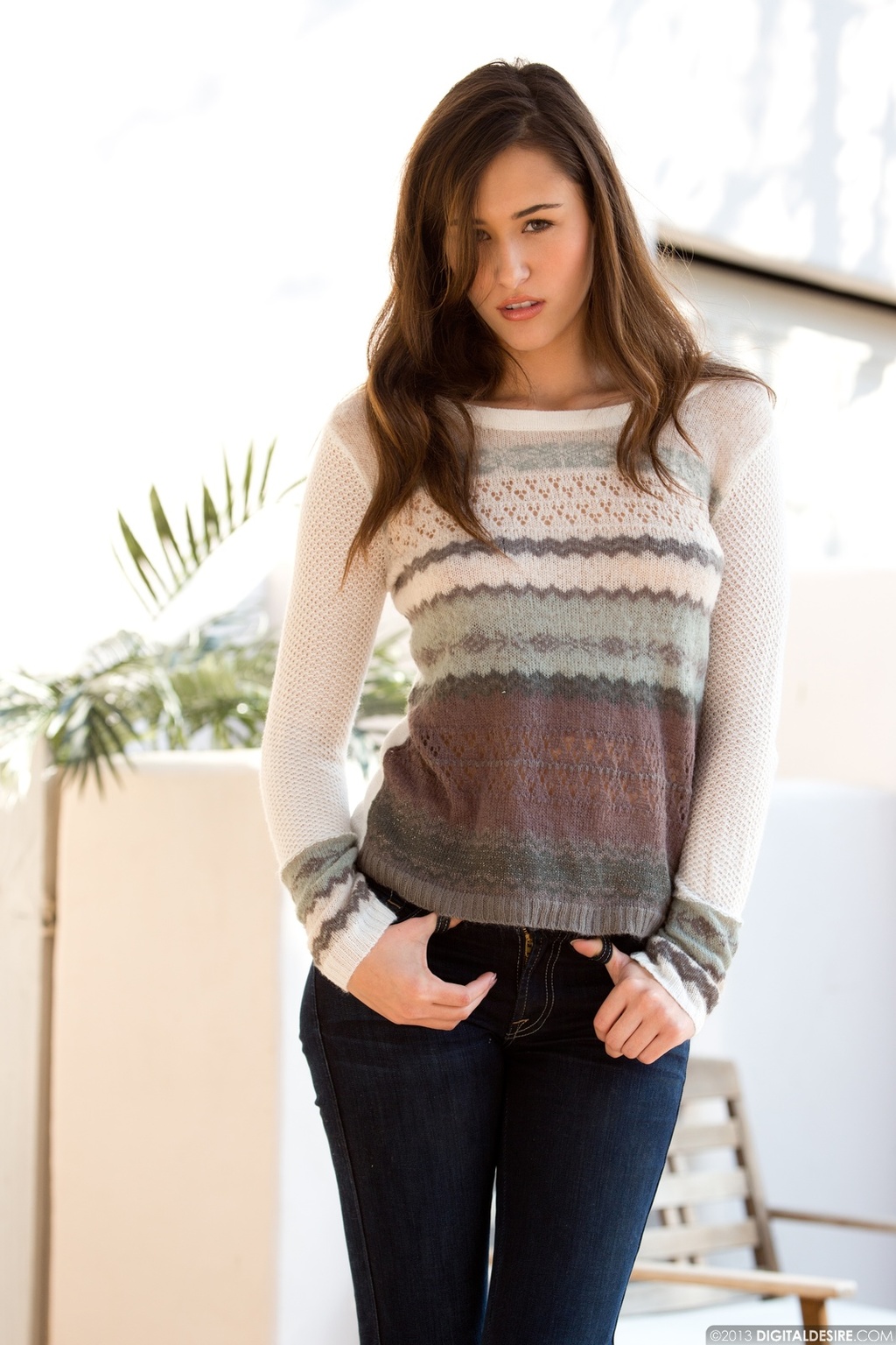 Sexy Bailey Peels Off Her Thong