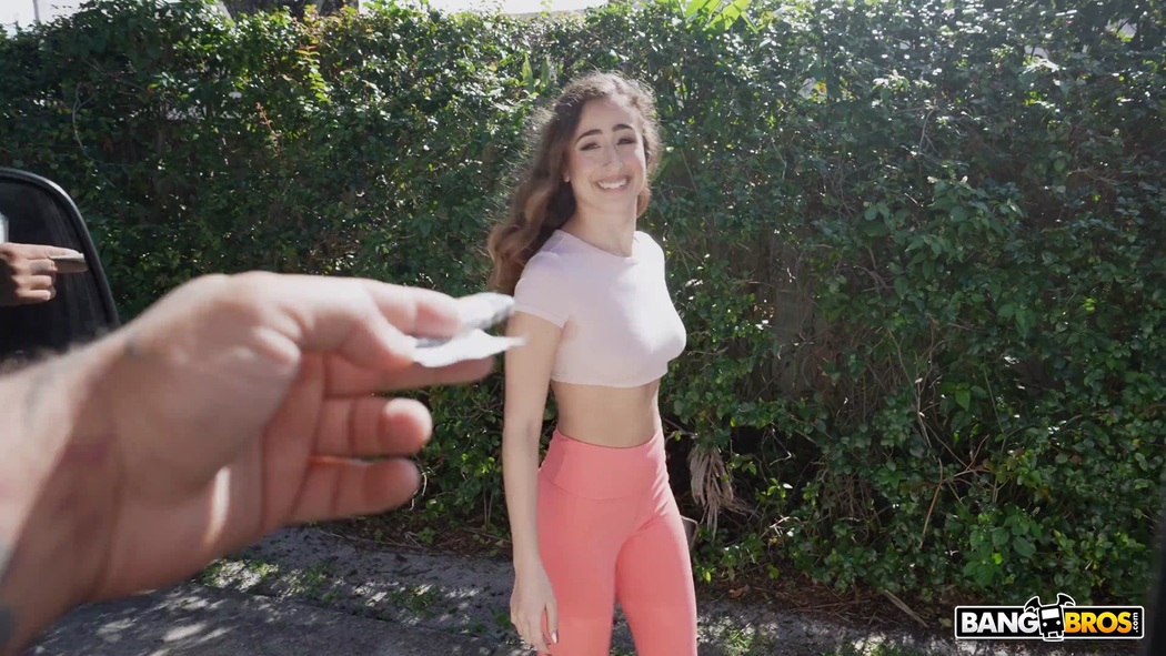 Scarlett Page Spreading Her Pussy Lips And Get Fucked In Ass In The Bus Cover Photo