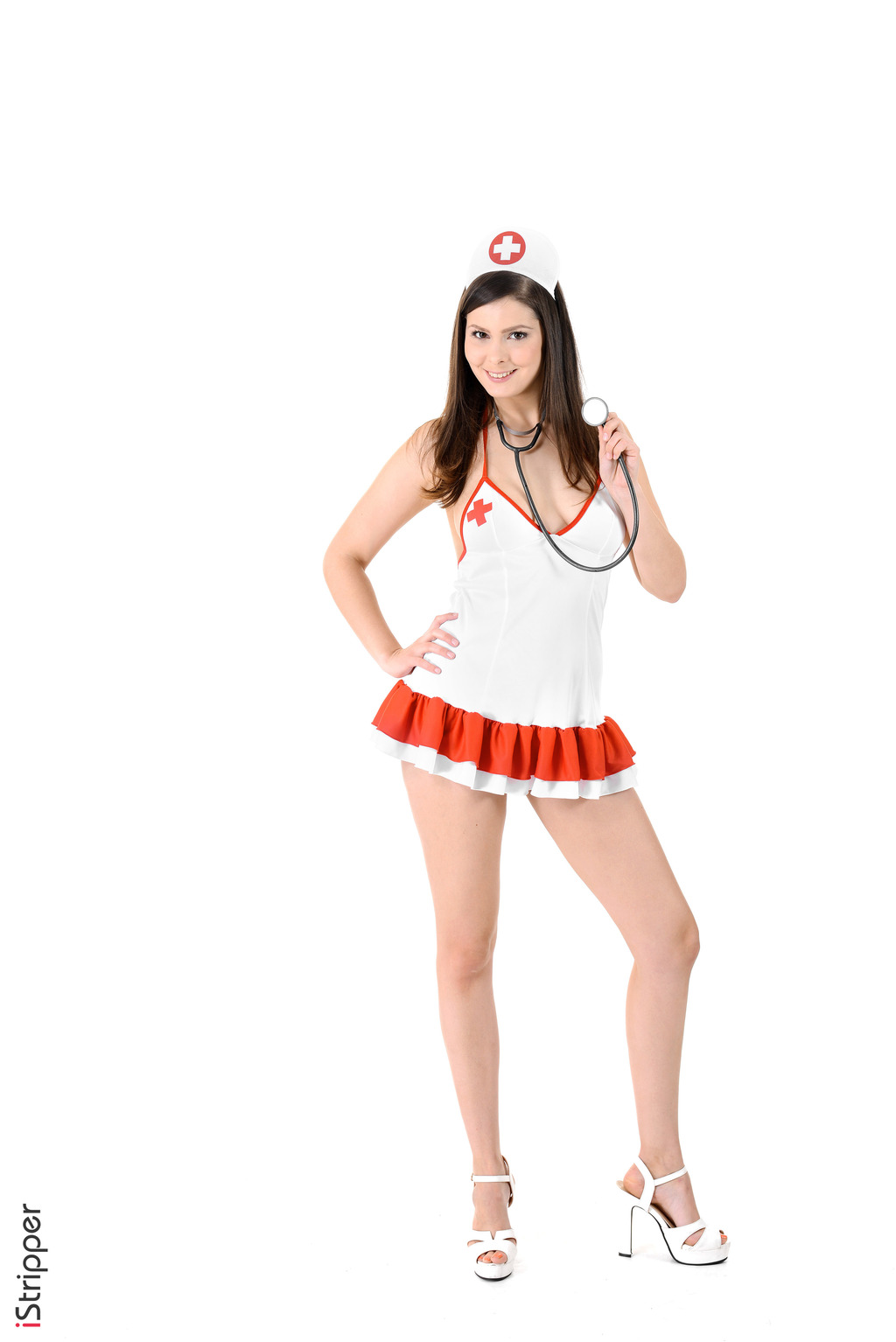 Sexy Nurse Amelie Belain From Belgia Cover Photo