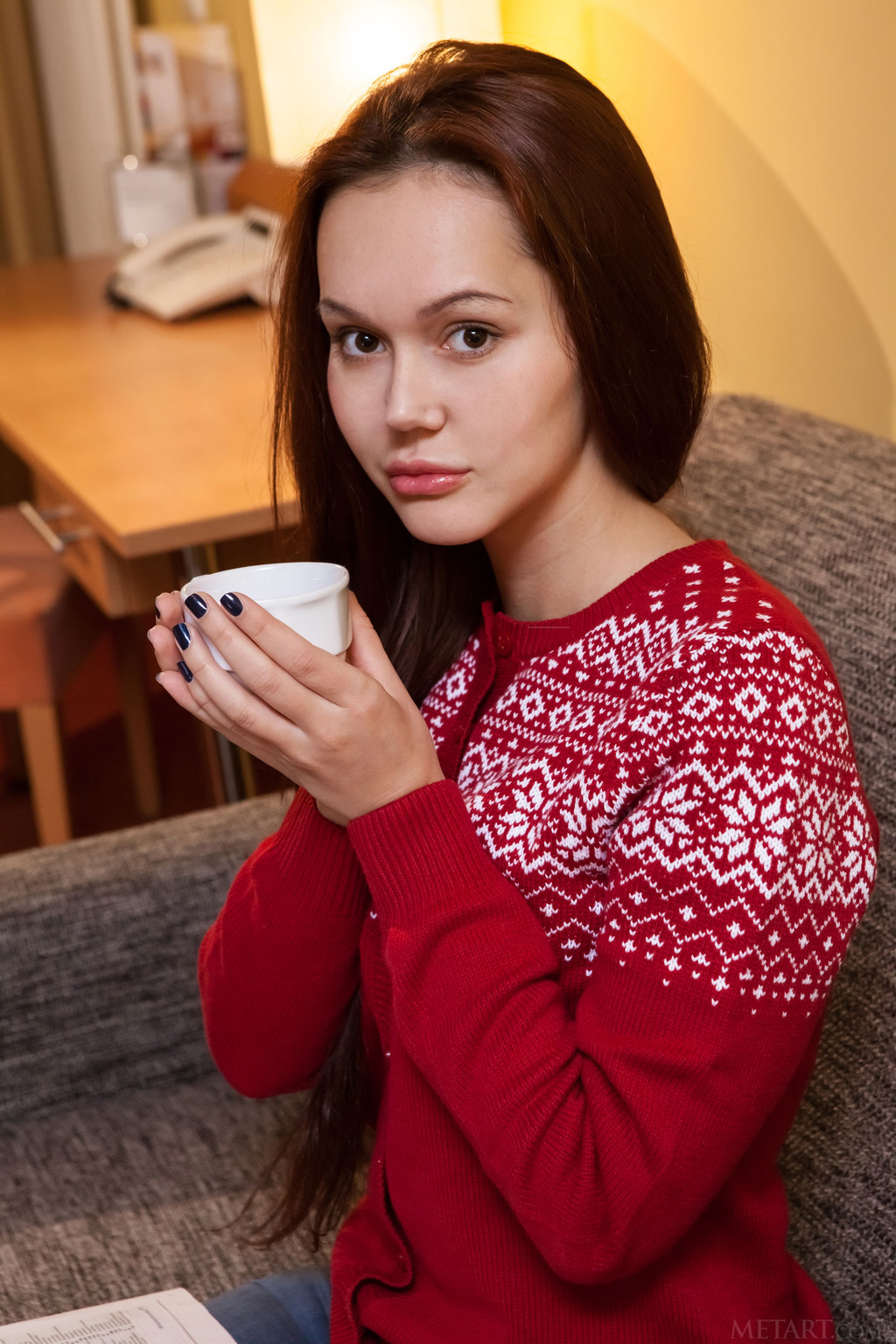 Sintia Stripped Down To Her Sexy Lingerie Cover Photo