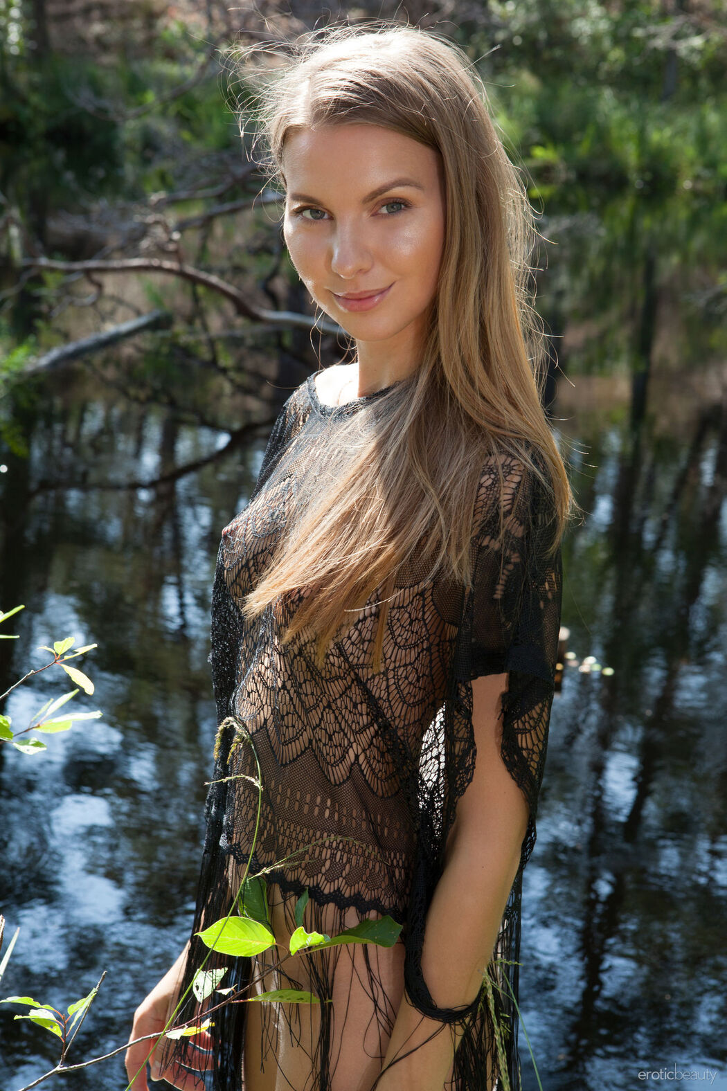 Sexy Teen Ieva Posing Nude And Shows Her Fresh Pink Pussy