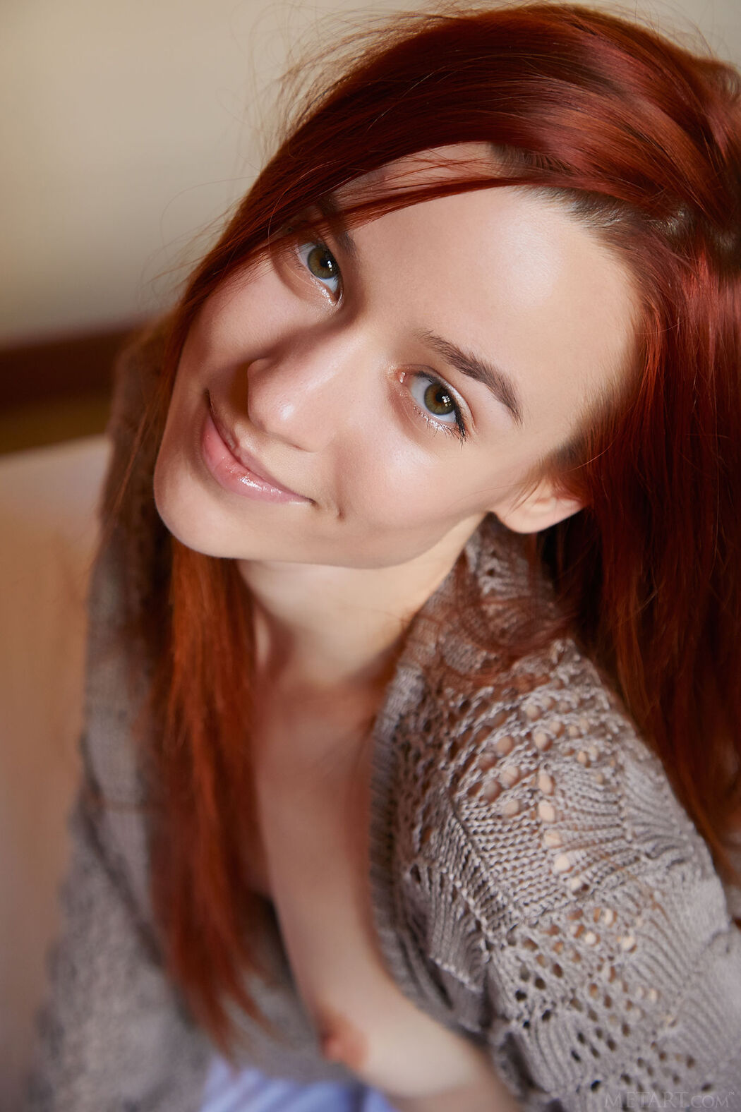 Sherice Exposes The Puffy Folds Of Her Hot Pussy