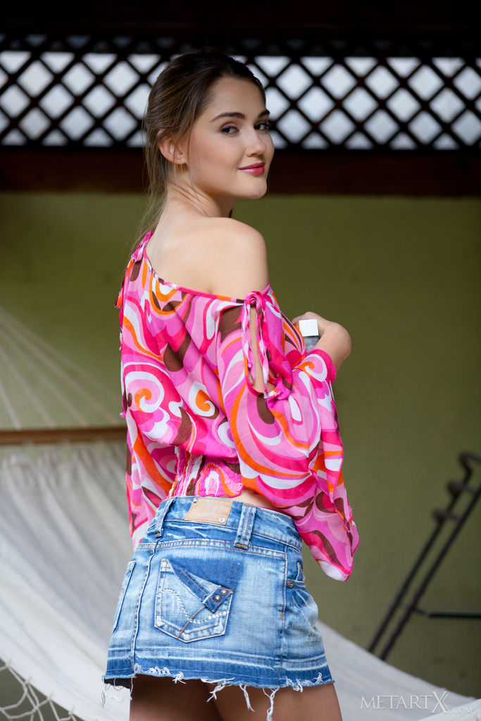 Sonya Blaze Stroke Her Smooth Shaved Pussy Cover Photo