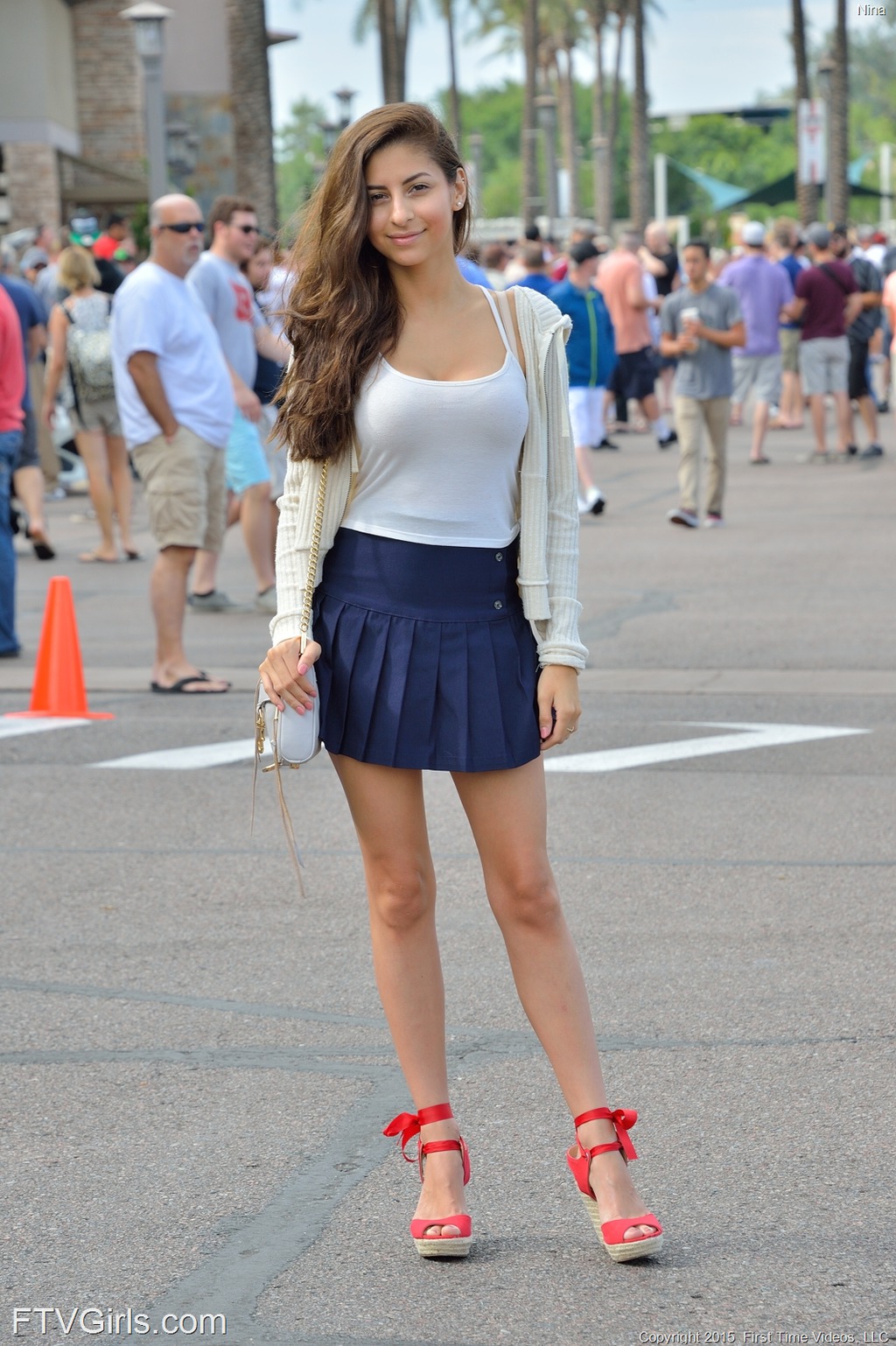 Stunning Babe Nina X Striptease Cover Photo