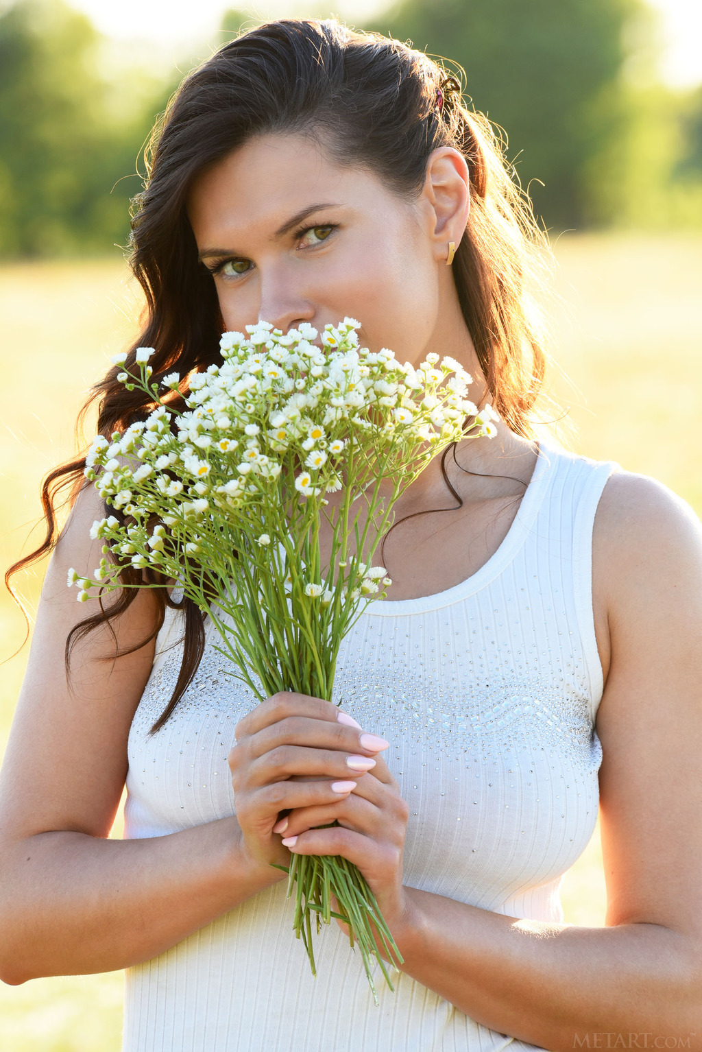 Suzanna A Strips At Nature