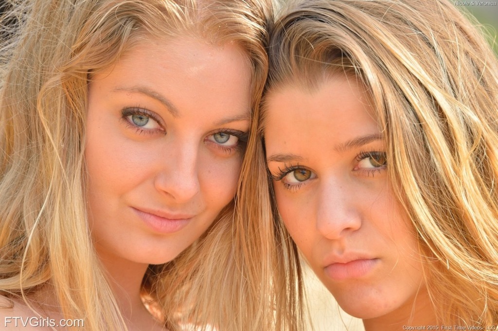 Two Babes Naked In Public At The Beach