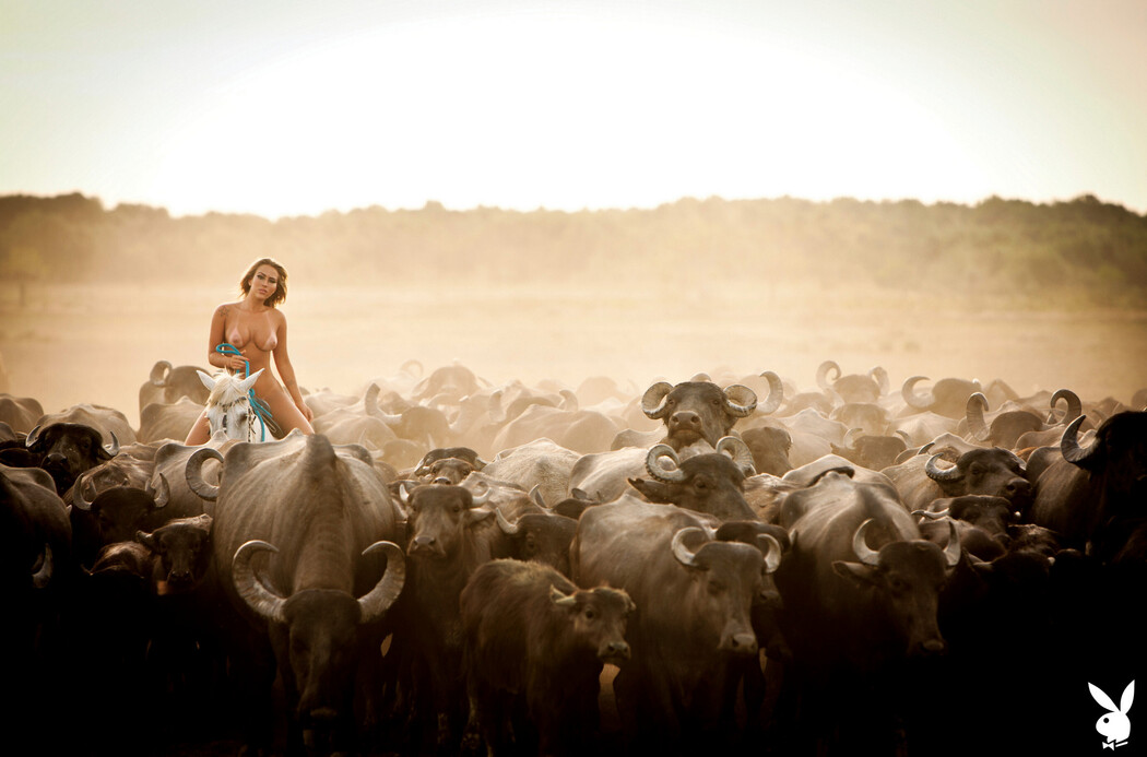 Top Blonde Babe Andressa Ribiero As Miss January 2011 For Playboy Brazil