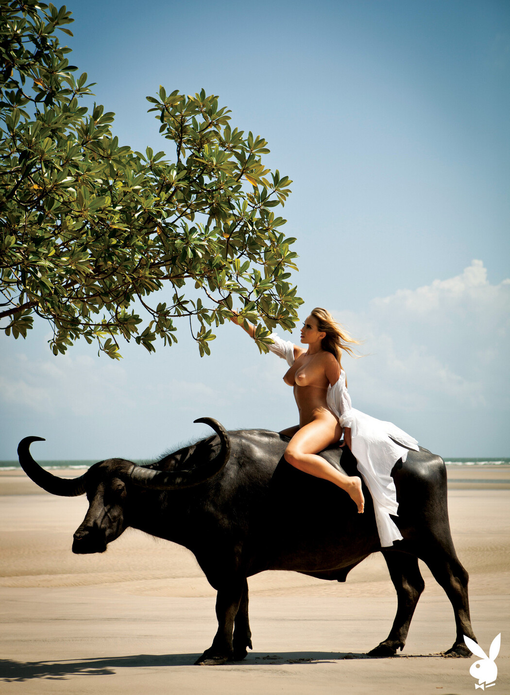 Top Blonde Babe Andressa Ribiero As Miss January 2011 For Playboy Brazil