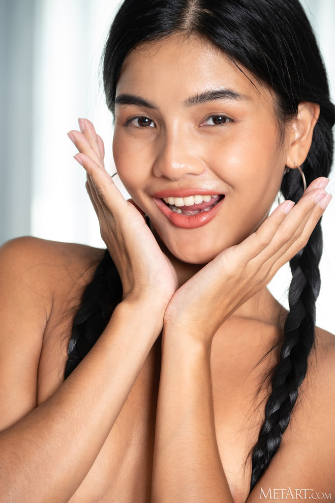 Vina Rae Petite Asian Sweetie Wriggles Out Of Her Skimpy Outfit And Then Her Panties