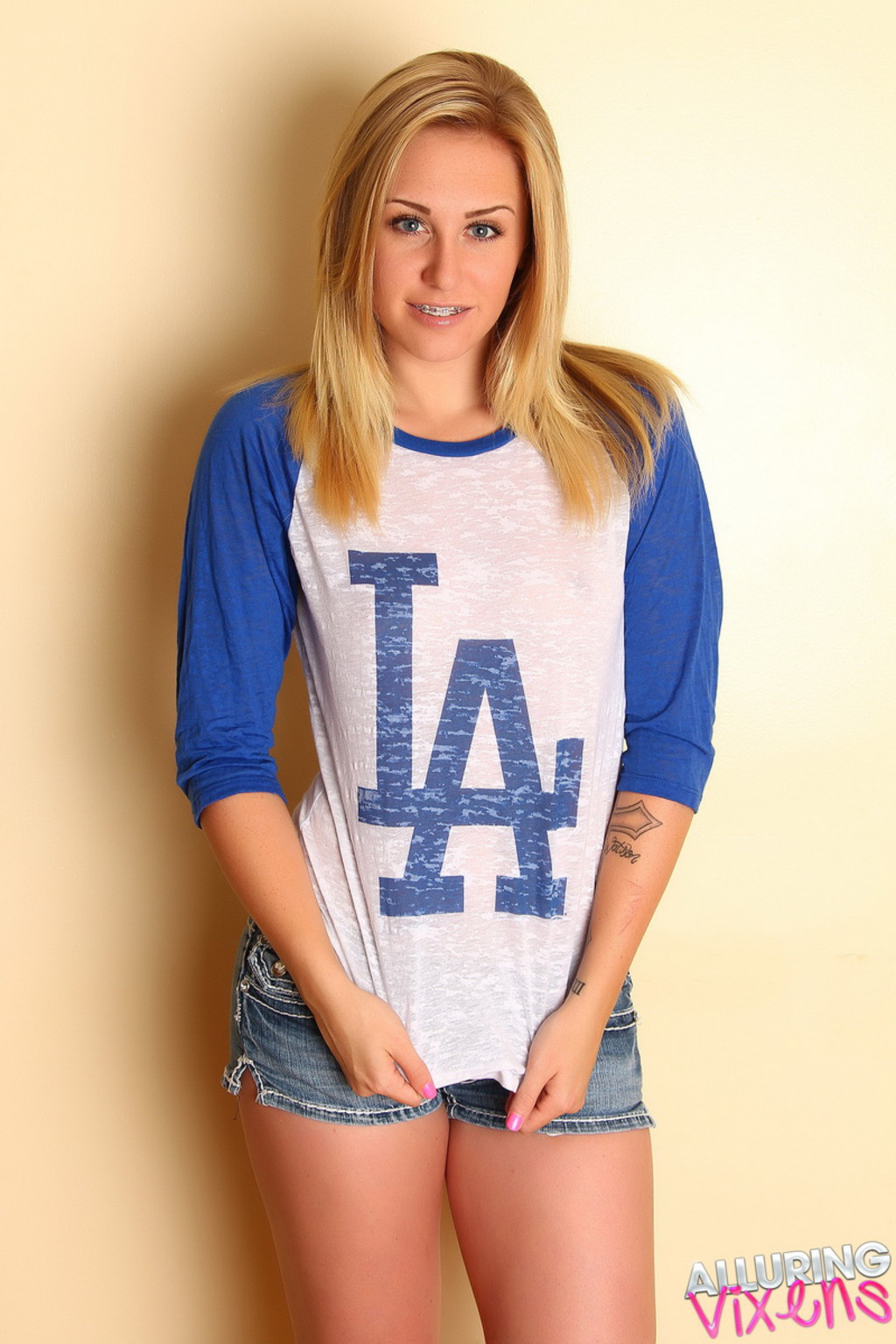 Young Blonde Ashley Vallone Cover Photo