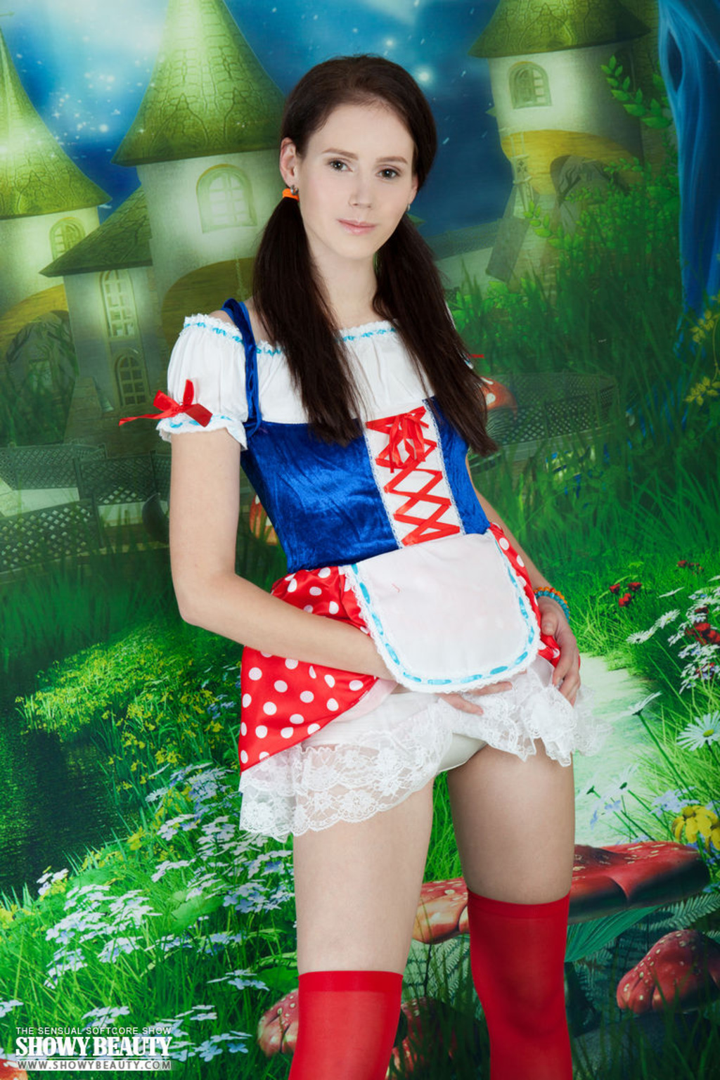 Young Petite Teen Kora Stripping