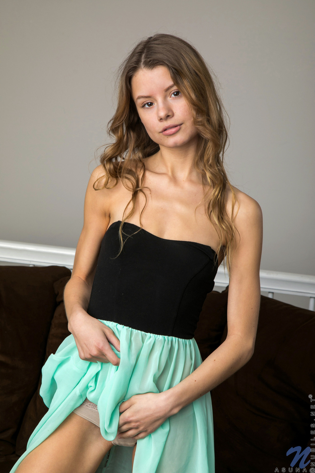 Young Teenie Asuna Playing With Pink Dildo Cover Photo