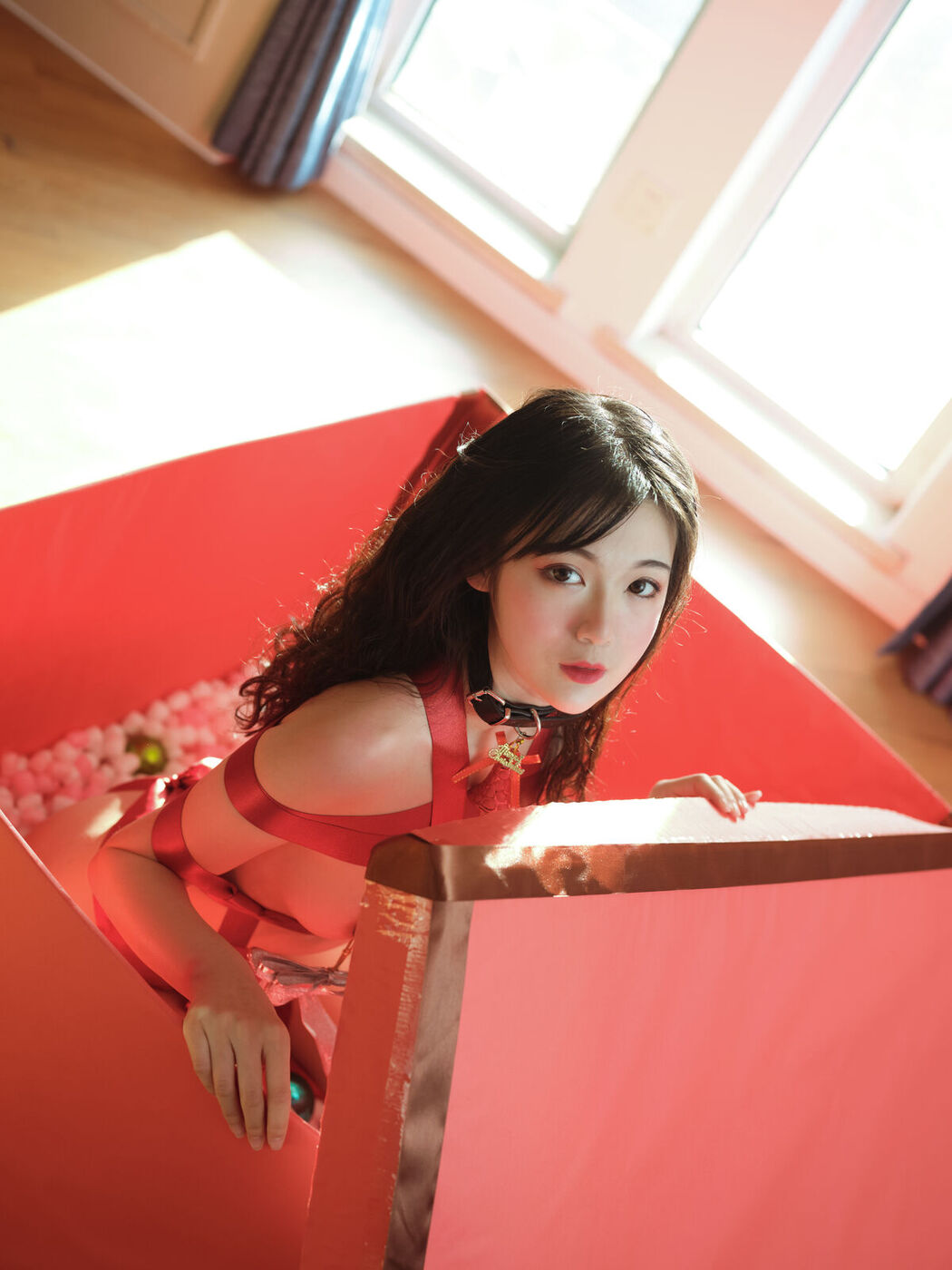 Coser@一米八的大梨子 – 圣诞礼物 (29P)