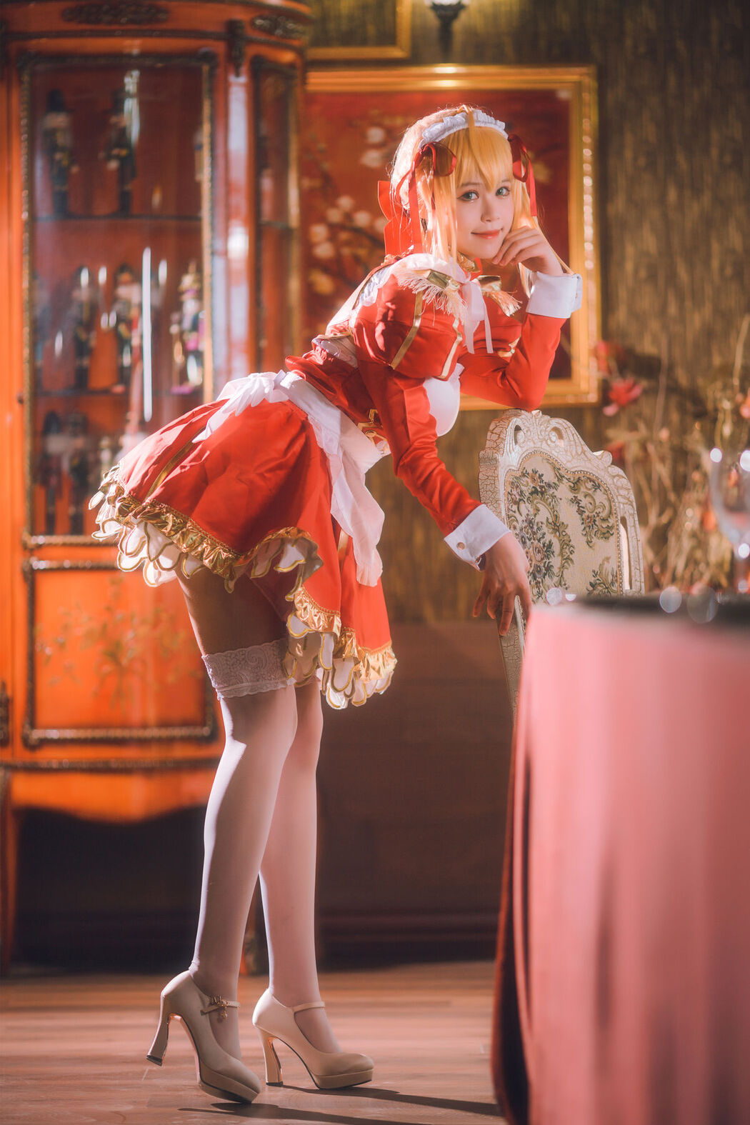 Coser@千反田鹿子 – 尼禄女仆 (35P)