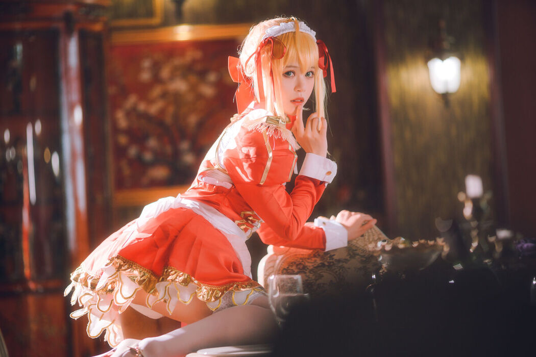 Coser@千反田鹿子 – 尼禄女仆 (35P)