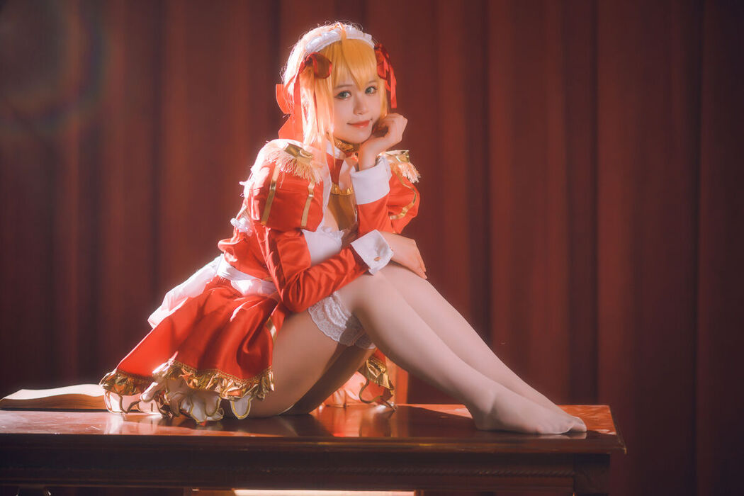 Coser@千反田鹿子 – 尼禄女仆 (35P)