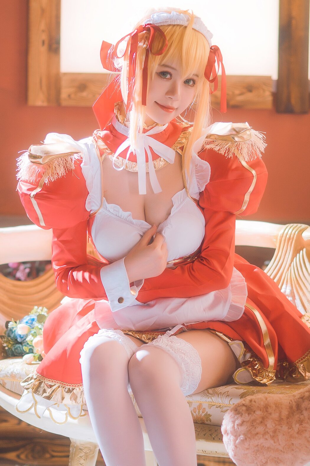 Coser@千反田鹿子 – 尼禄女仆 (35P) Cover Photo