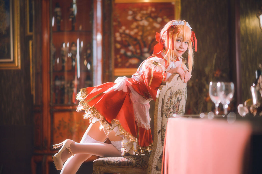 Coser@千反田鹿子 – 尼禄女仆 (35P)