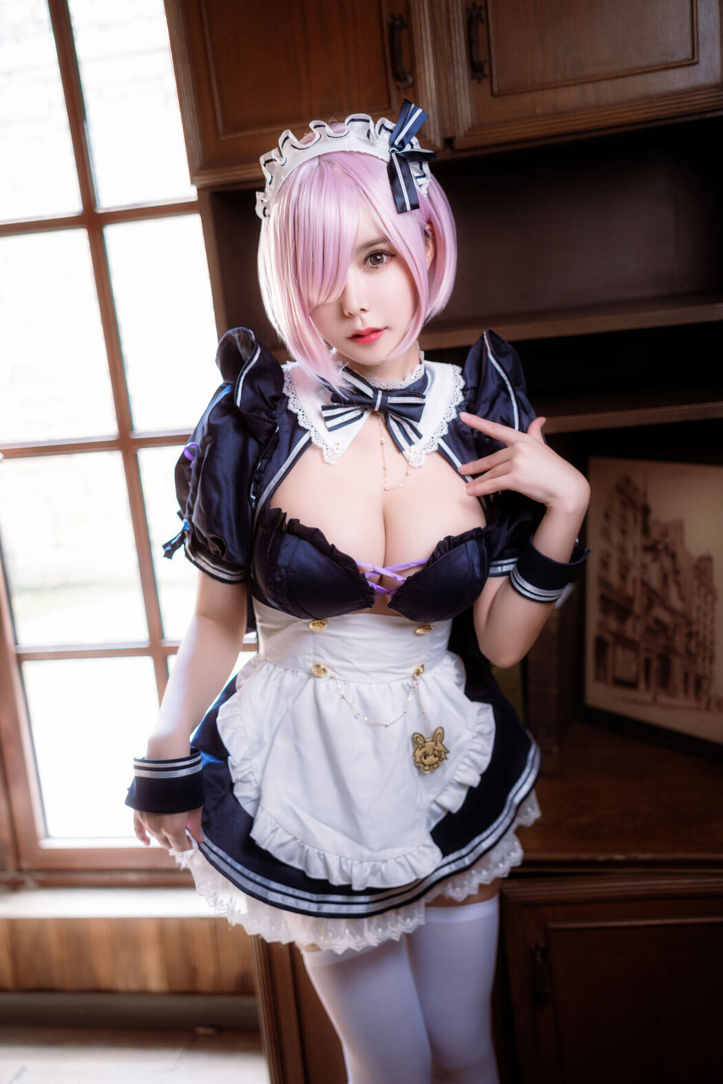 Coser@亚马逊鲶鱼 &#8211; Fgo 玛修 女仆 (10P)