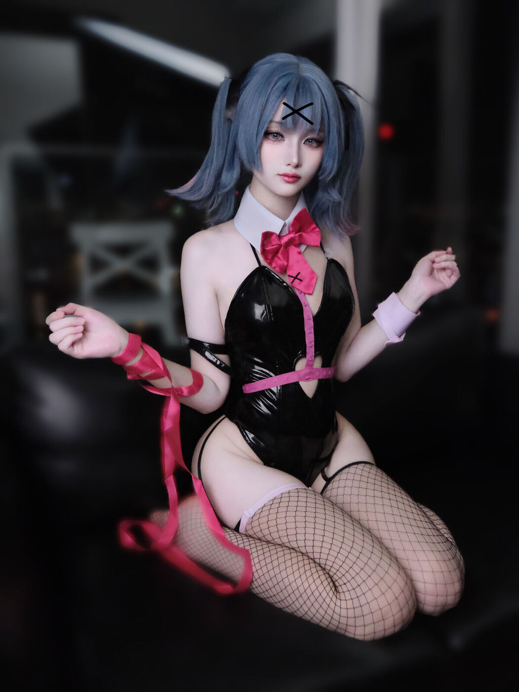 Coser@幼愛Youmeko – 初音未来兔子洞兔女郎 (29P)