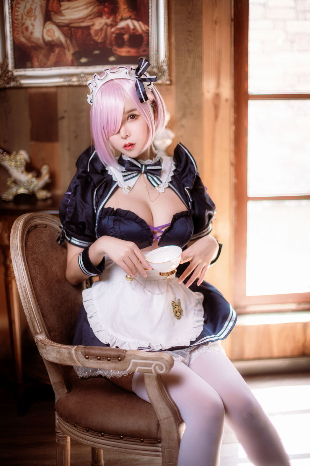 Coser@亚马逊鲶鱼 &#8211; Fgo 玛修 女仆 (10P)