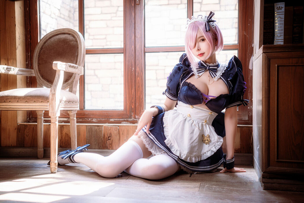 Coser@亚马逊鲶鱼 &#8211; Fgo 玛修 女仆 (10P)