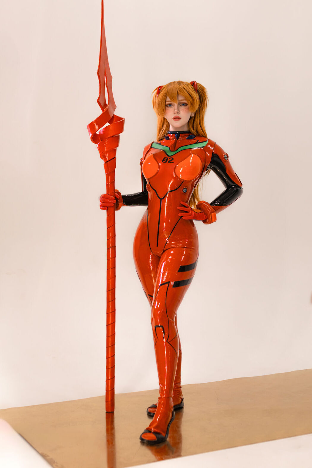 Coser@Ulichan – Asuka Latex New (49P)