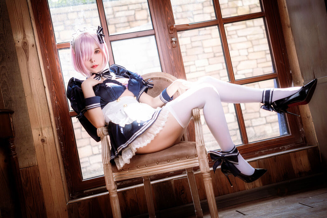 Coser@亚马逊鲶鱼 &#8211; Fgo 玛修 女仆 (10P)