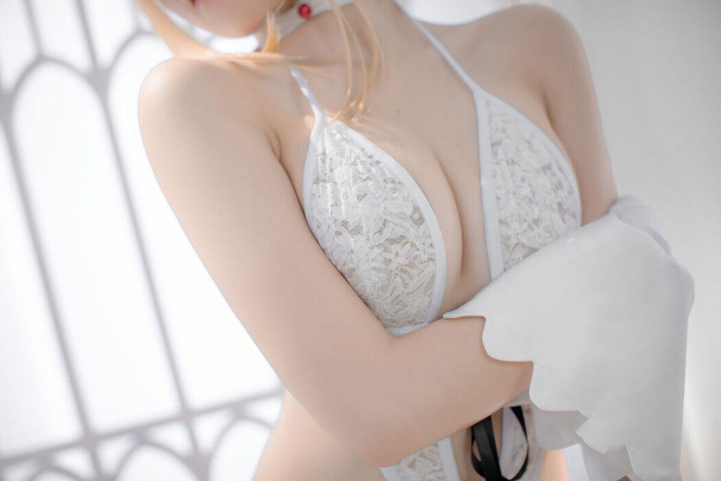 Coser@阿薰kaori &#8211; Fgo 白saber (50P)