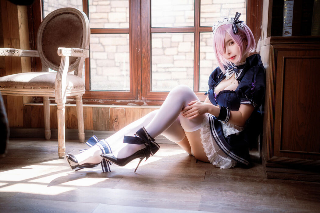 Coser@亚马逊鲶鱼 &#8211; Fgo 玛修 女仆 (10P)