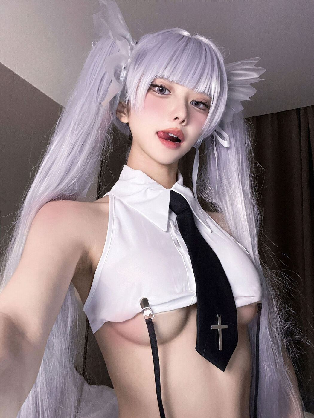 Coser@果咩酱w – 天使女警 (24P)