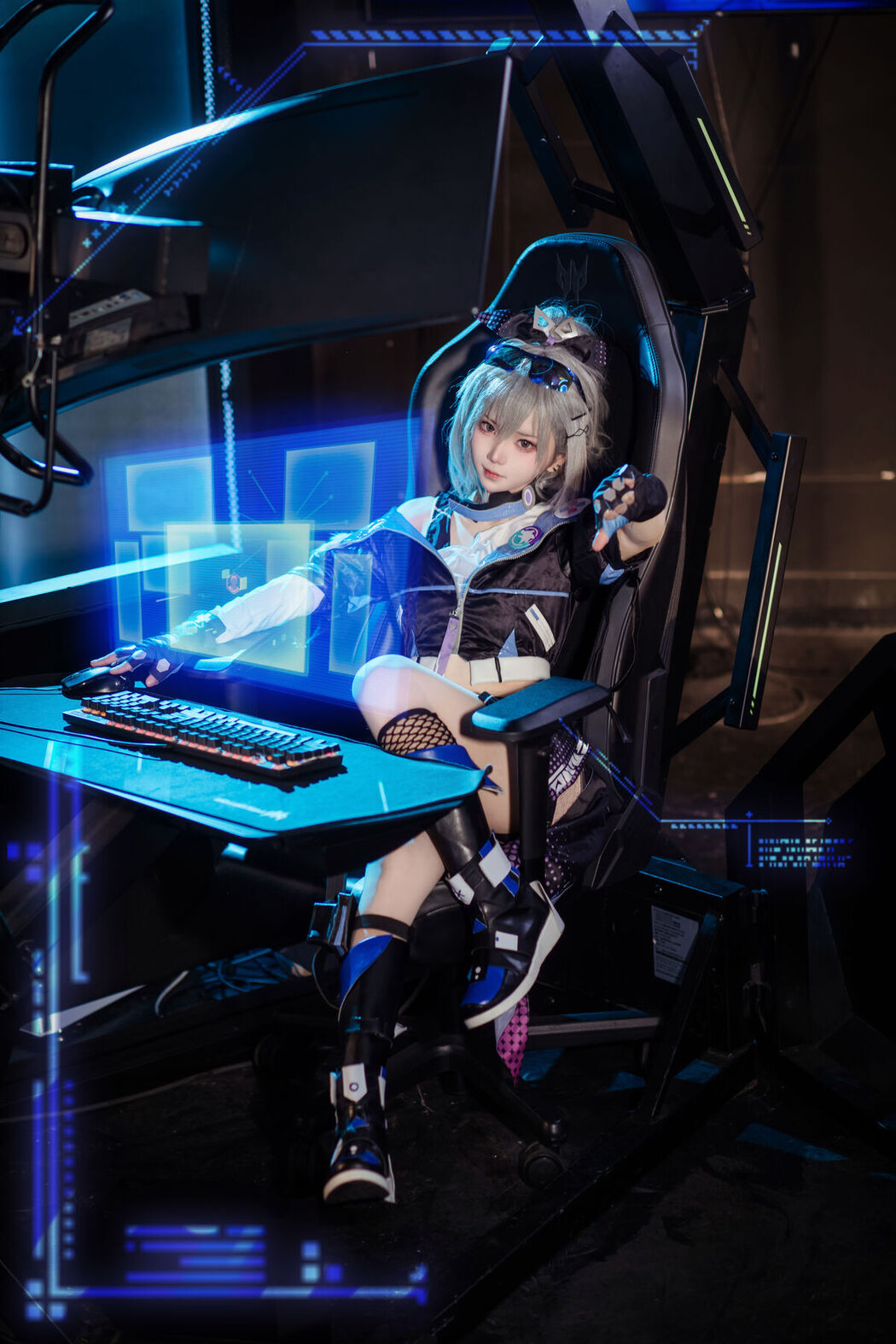 Coser@花柒hana &#8211; 崩坏 星穹铁道 银狼 (17P)