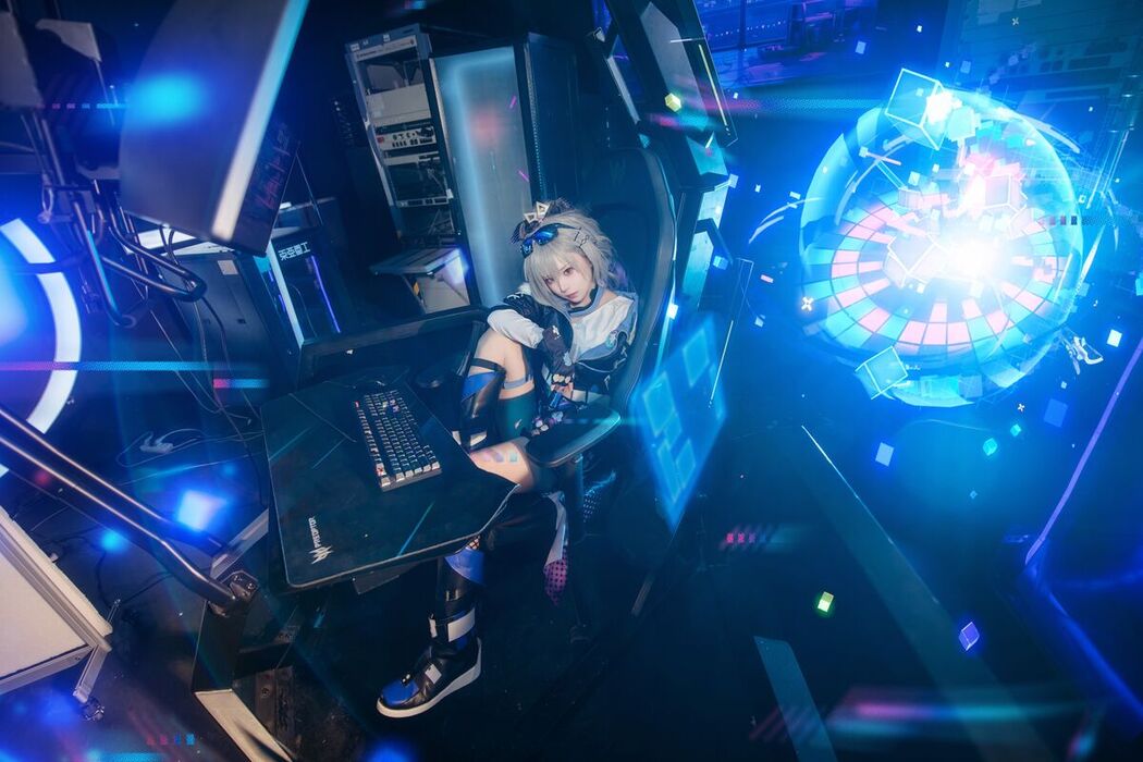 Coser@花柒hana &#8211; 崩坏 星穹铁道 银狼 (17P)