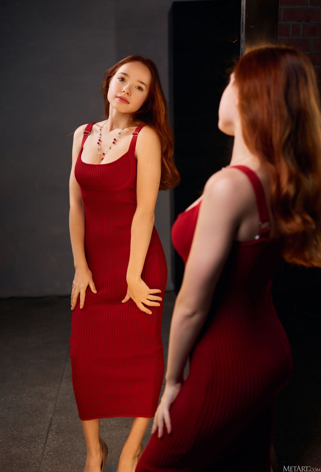 MetArt Rinna Ly – Red Dress Part01 (68P)