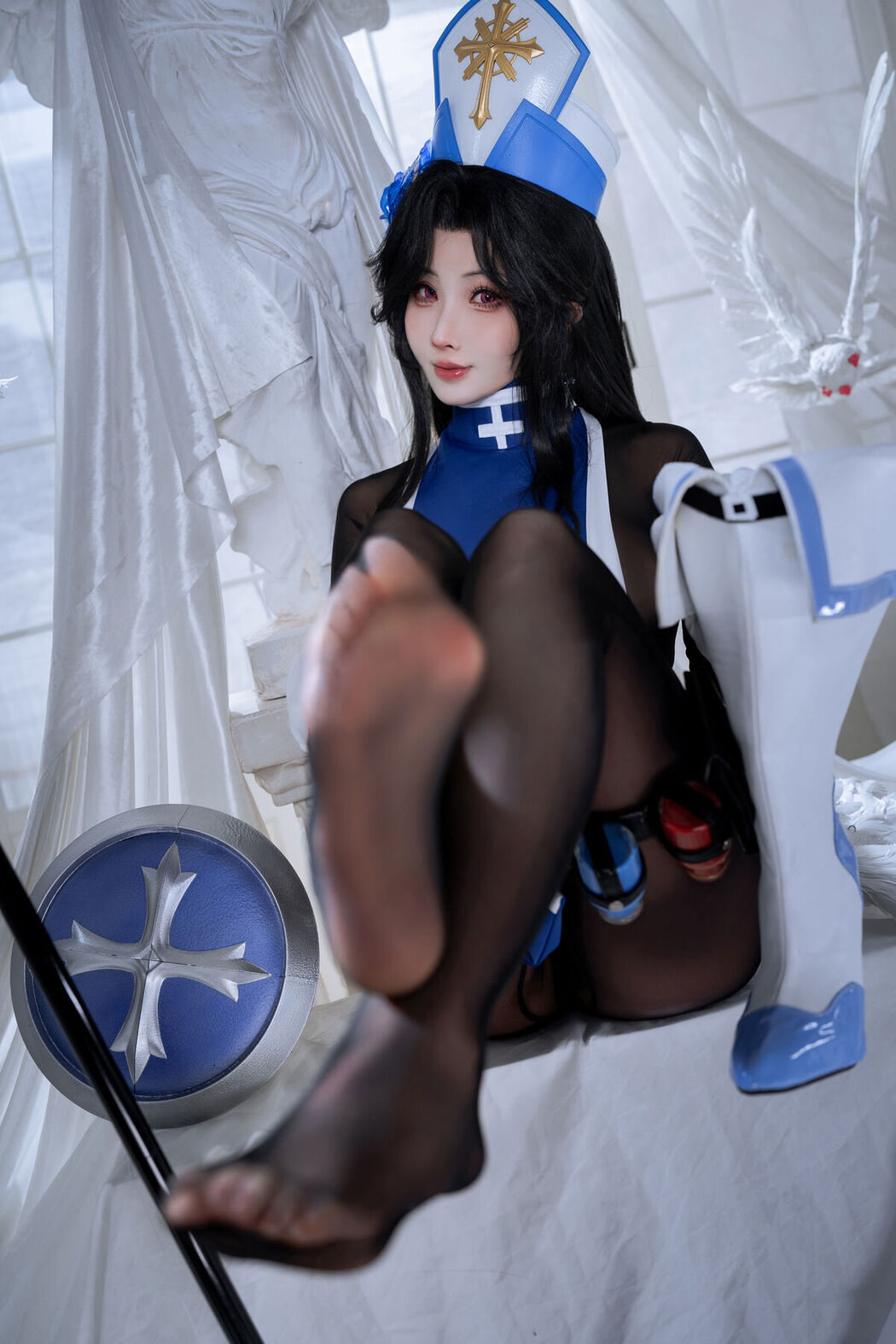 Coser@Rioko凉凉子 – 胜利女神 妮姬 梅登 冰玫瑰 (45P)