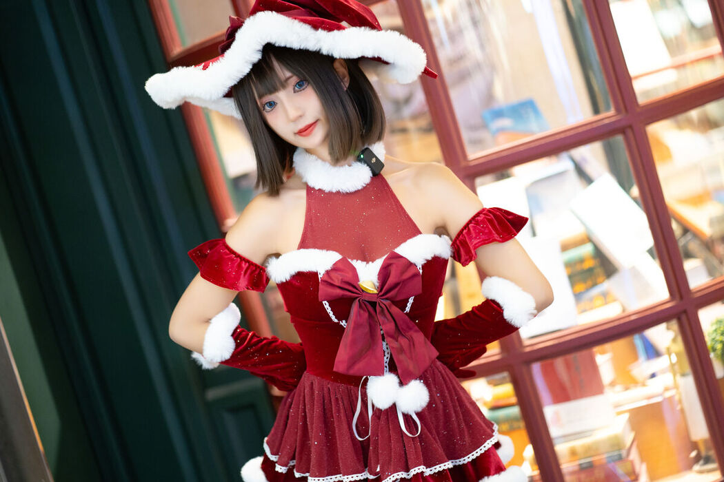 Coser@职业奶妈三水子 &#8211; 圣诞小裙子 (72P)