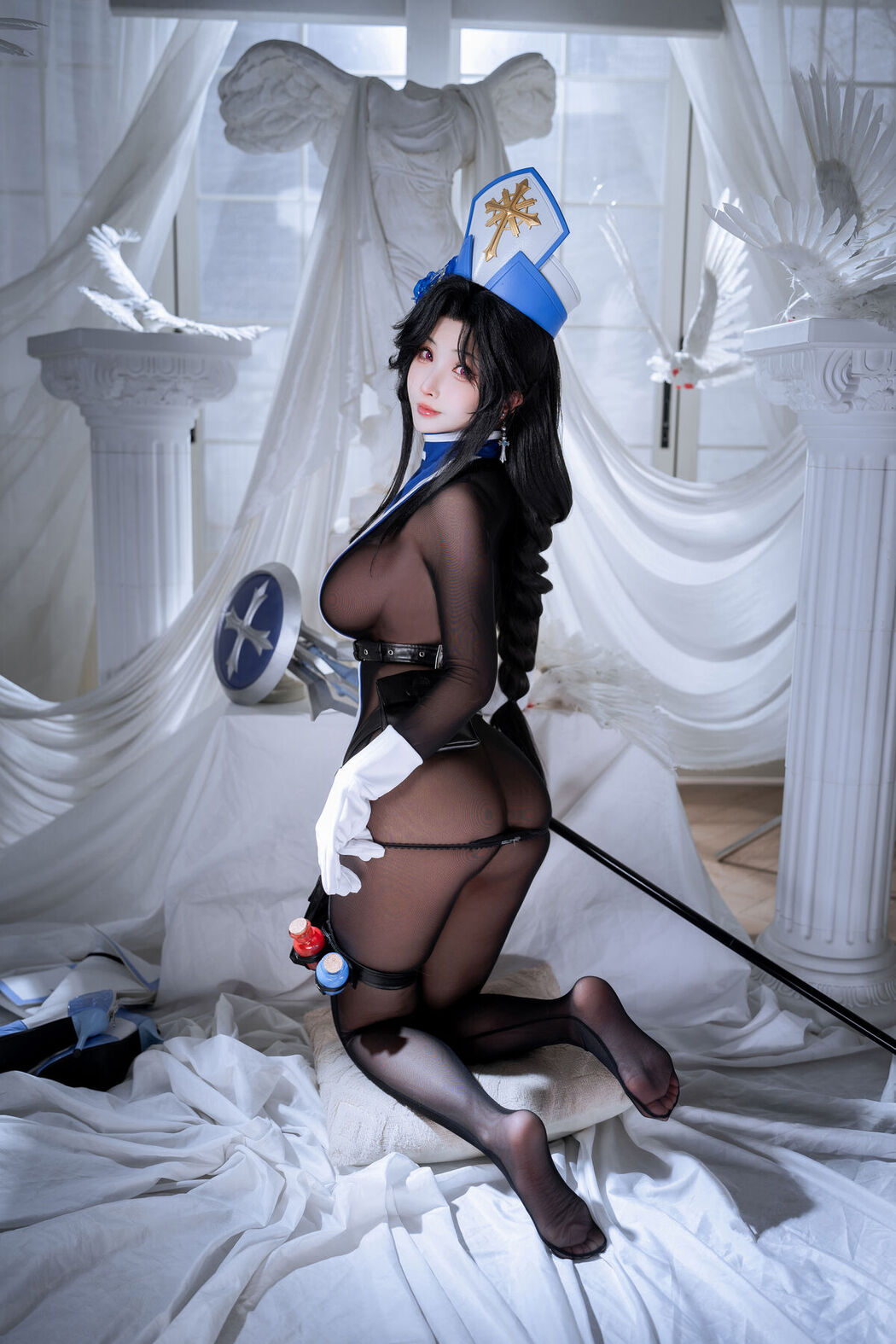 Coser@Rioko凉凉子 – 胜利女神 妮姬 梅登 冰玫瑰 (45P)