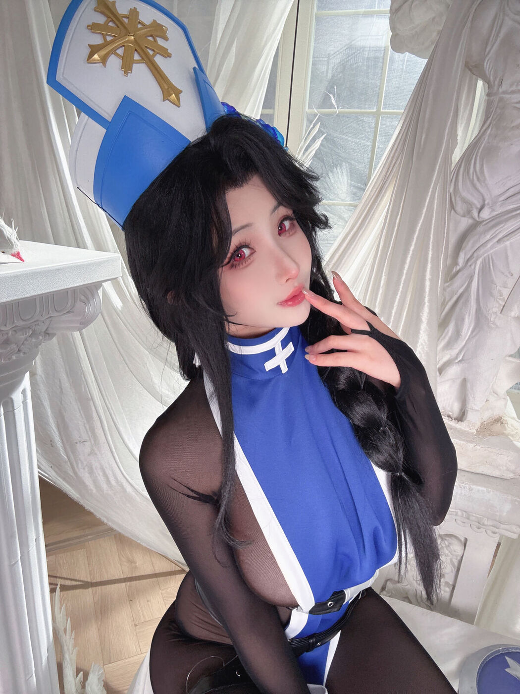 Coser@Rioko凉凉子 – 胜利女神 妮姬 梅登 冰玫瑰 (45P)