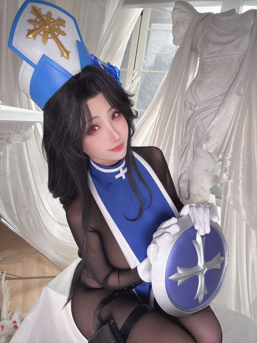 Coser@Rioko凉凉子 – 胜利女神 妮姬 梅登 冰玫瑰 (45P)