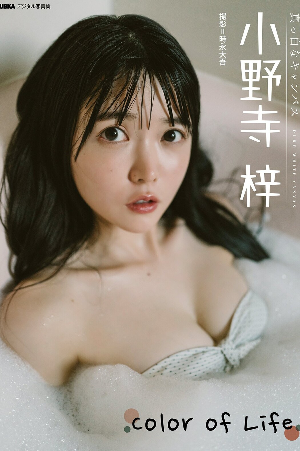 BUBKA Photobook Azusa Onodera 小野寺梓 – Color Of Life Cover Photo