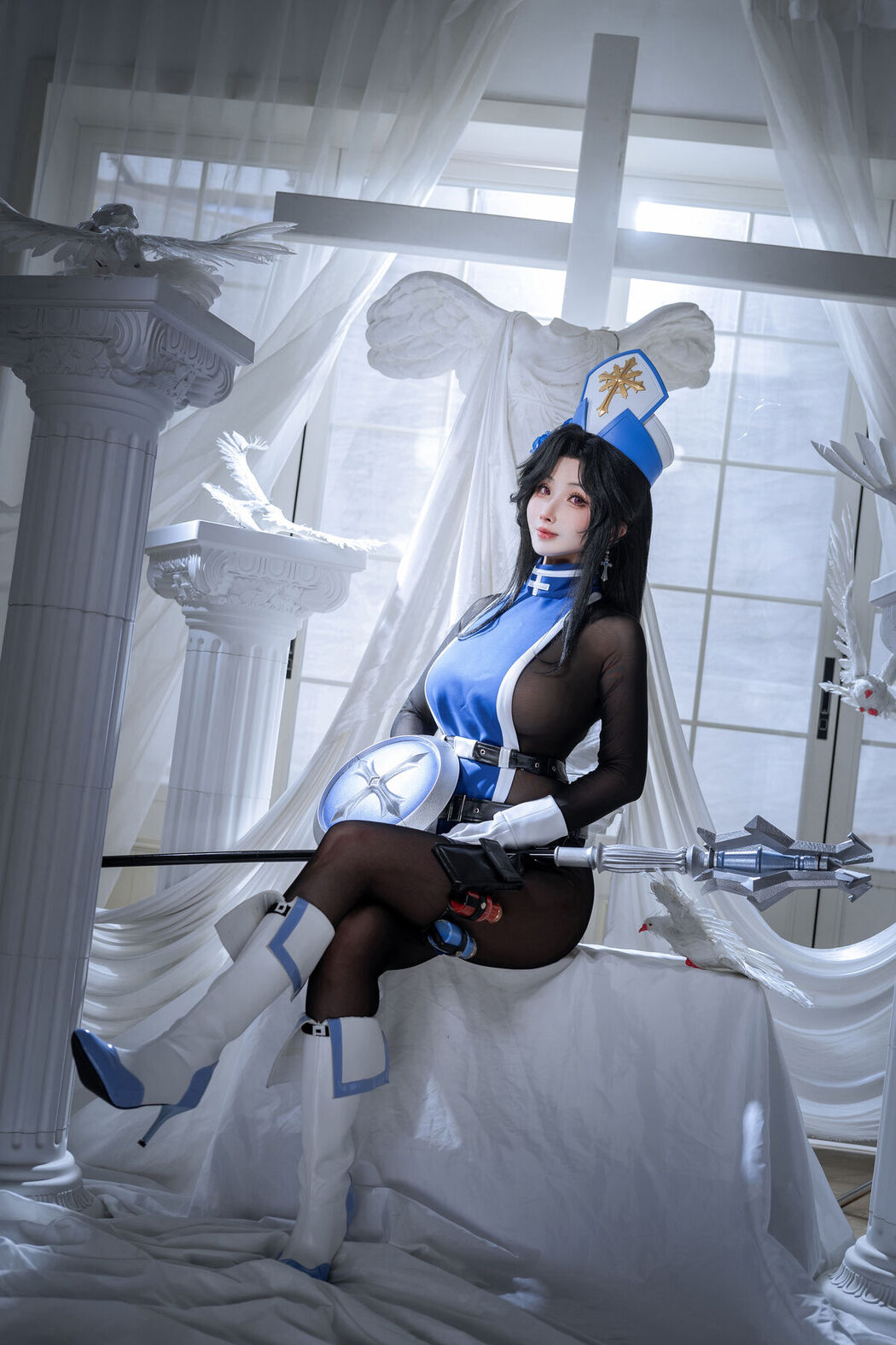 Coser@Rioko凉凉子 – 胜利女神 妮姬 梅登 冰玫瑰 (45P)