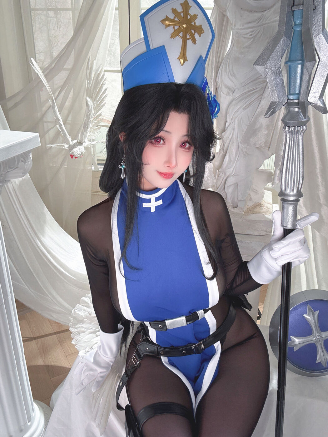 Coser@Rioko凉凉子 – 胜利女神 妮姬 梅登 冰玫瑰 (45P)