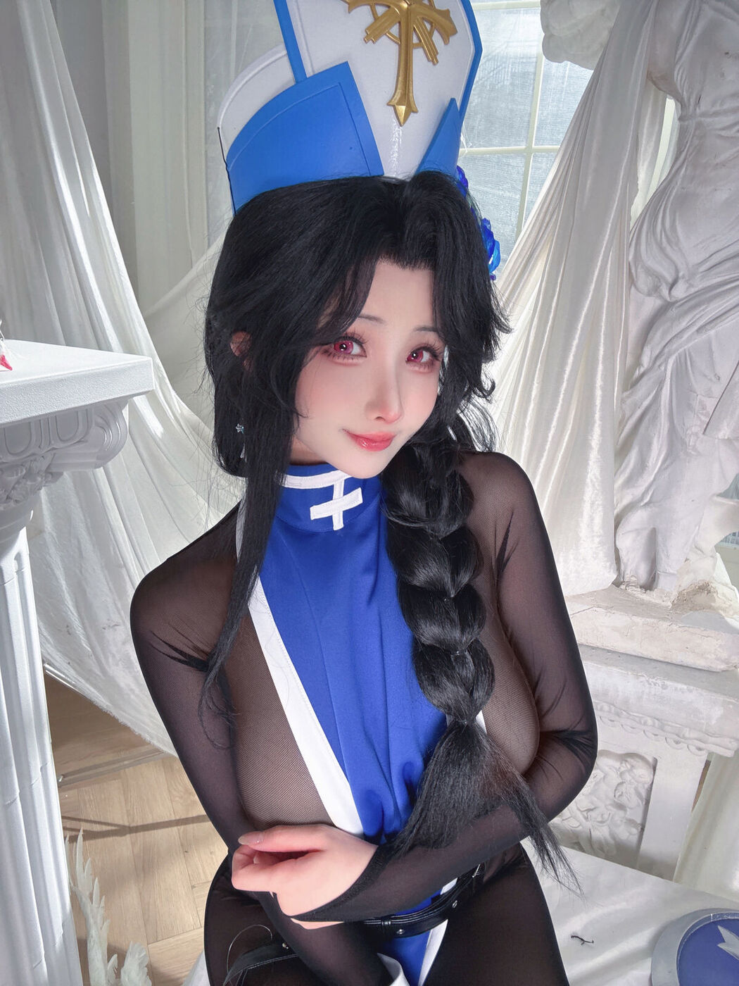 Coser@Rioko凉凉子 – 胜利女神 妮姬 梅登 冰玫瑰 (45P)