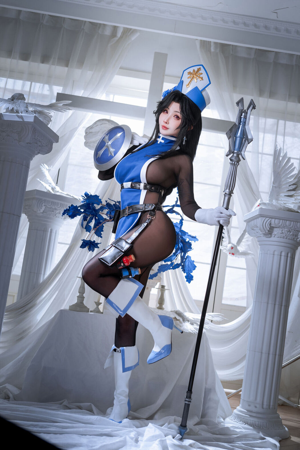 Coser@Rioko凉凉子 – 胜利女神 妮姬 梅登 冰玫瑰 (45P)