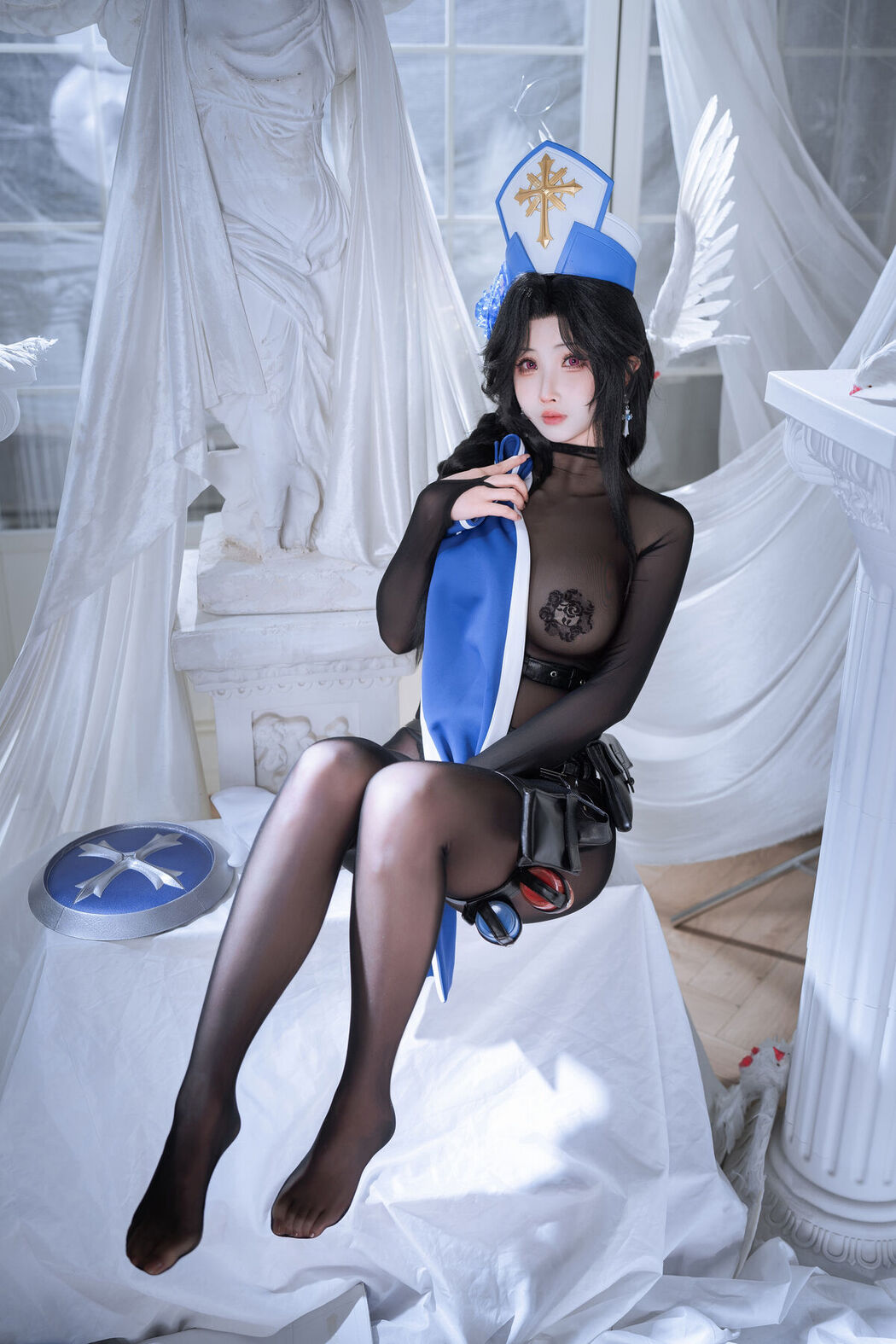 Coser@Rioko凉凉子 – 胜利女神 妮姬 梅登 冰玫瑰 (45P)