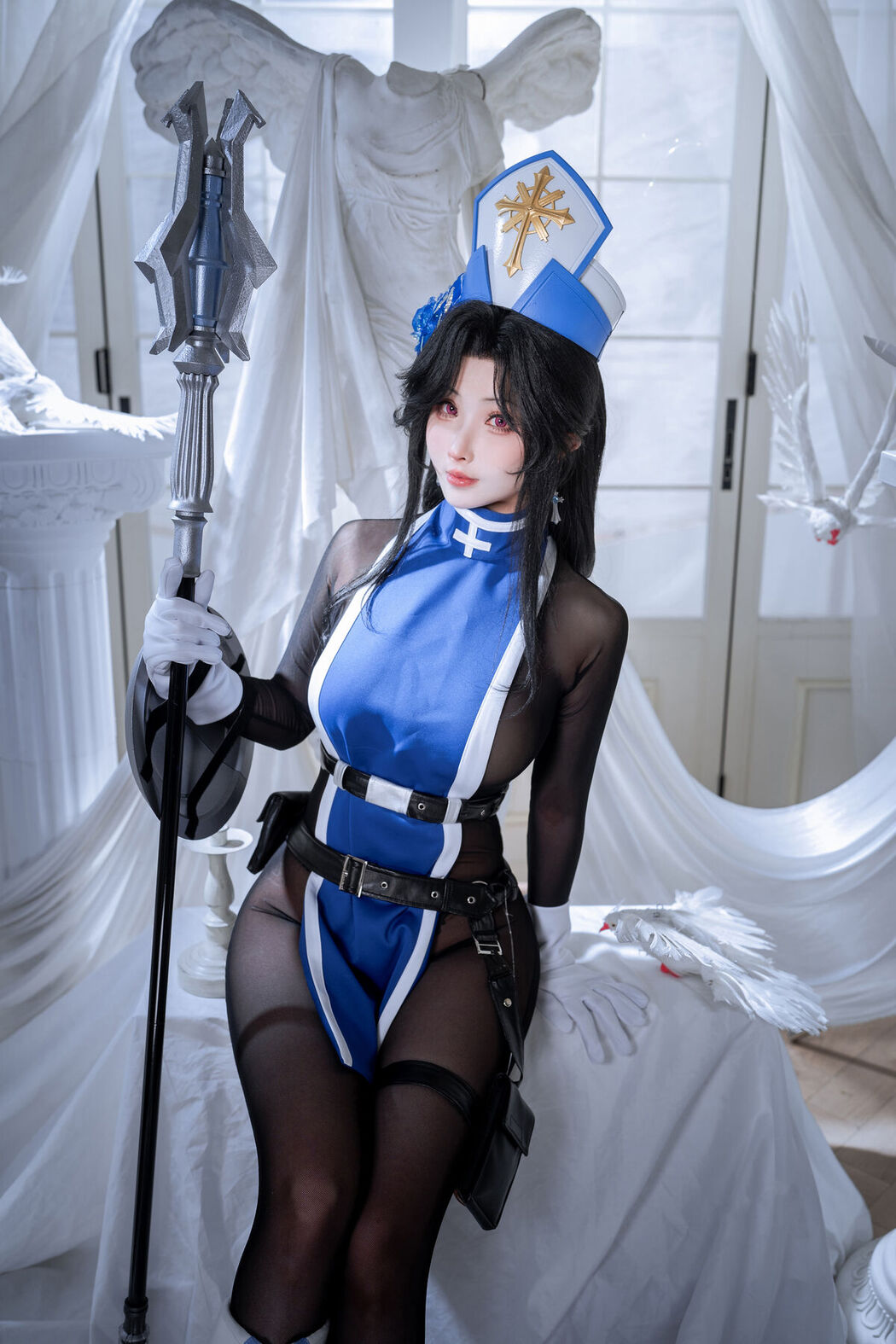 Coser@Rioko凉凉子 – 胜利女神 妮姬 梅登 冰玫瑰 (45P)