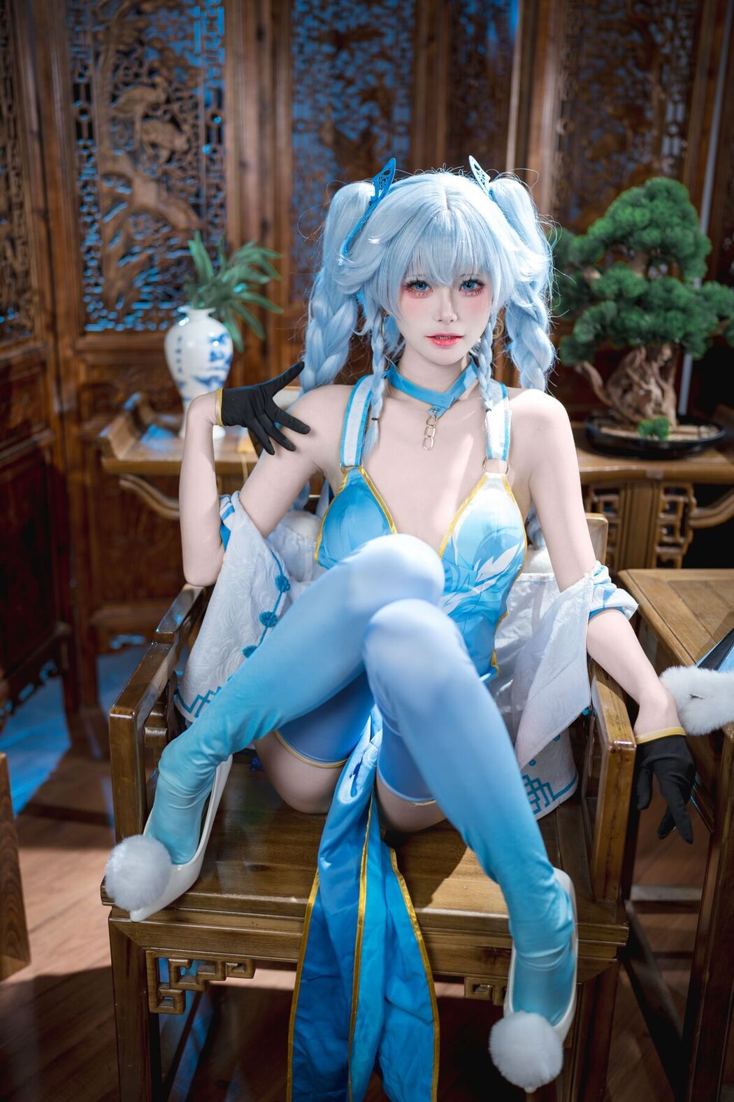 Coser@九柒喵 – 翠雀媚 (34P)