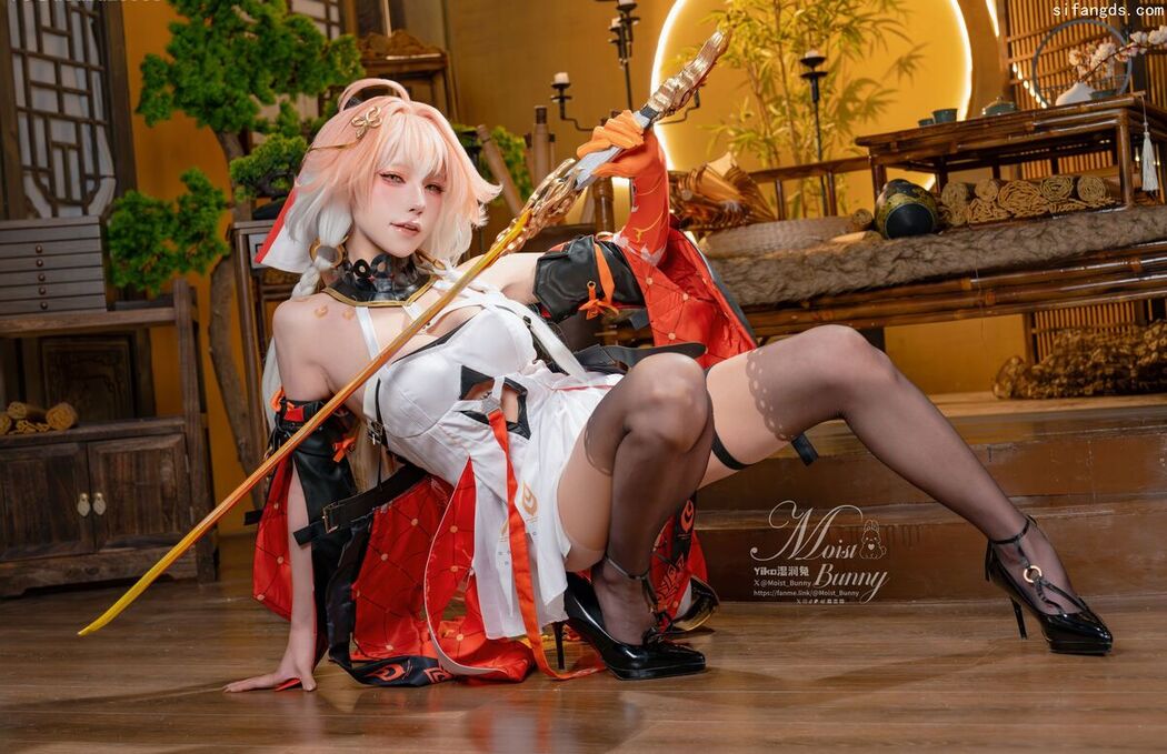 Coser@黏黏团子兔 – TC 6月作品 炽羽策阵星-长离 Part02 (56P)